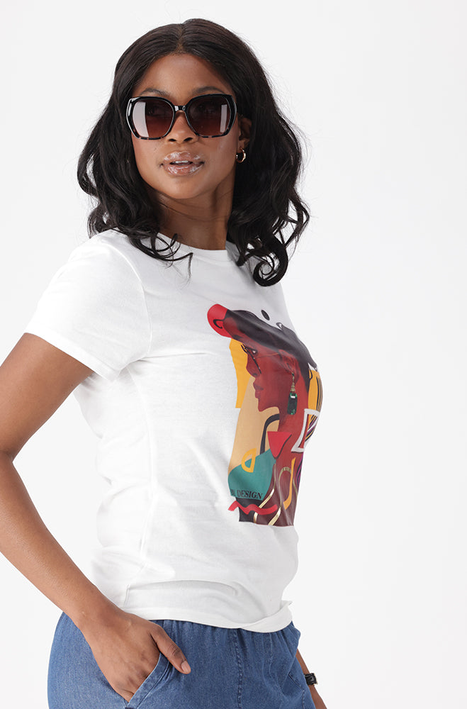 ZOLA REGULAR FITTED GRAPHIC TEE