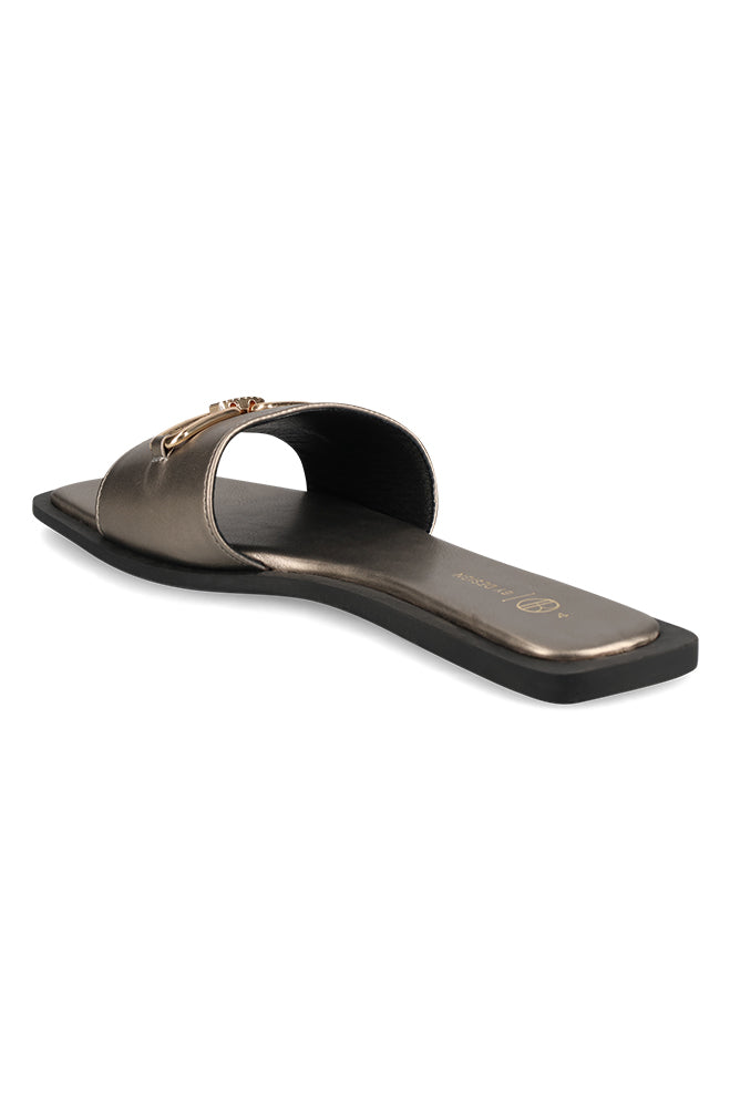 Isla Gold detail sandal