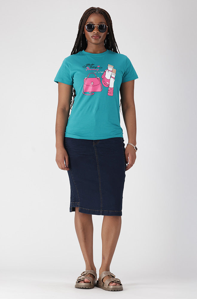 ZOLA REGULAR FITTED GRAPHIC TEE