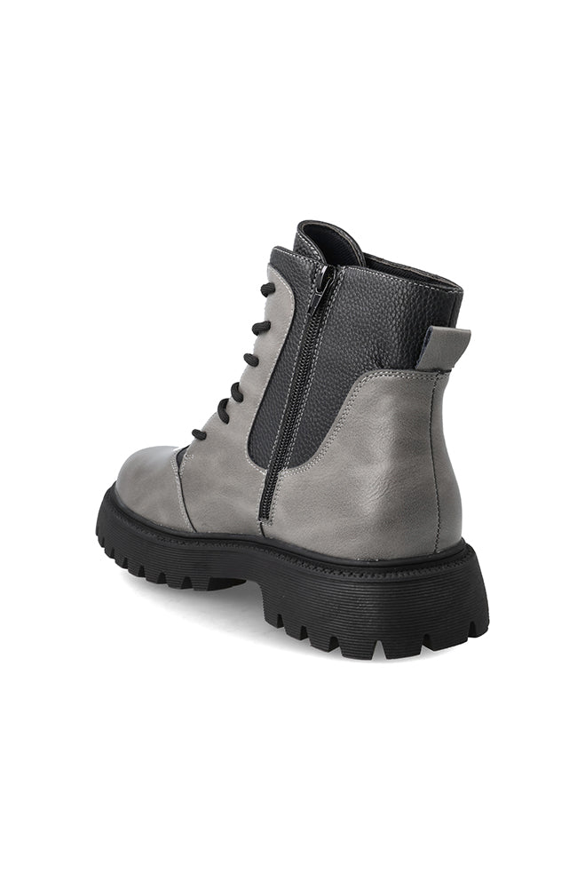 Footwear | Cedar Chunky Boot _ 157105 Grey Boots