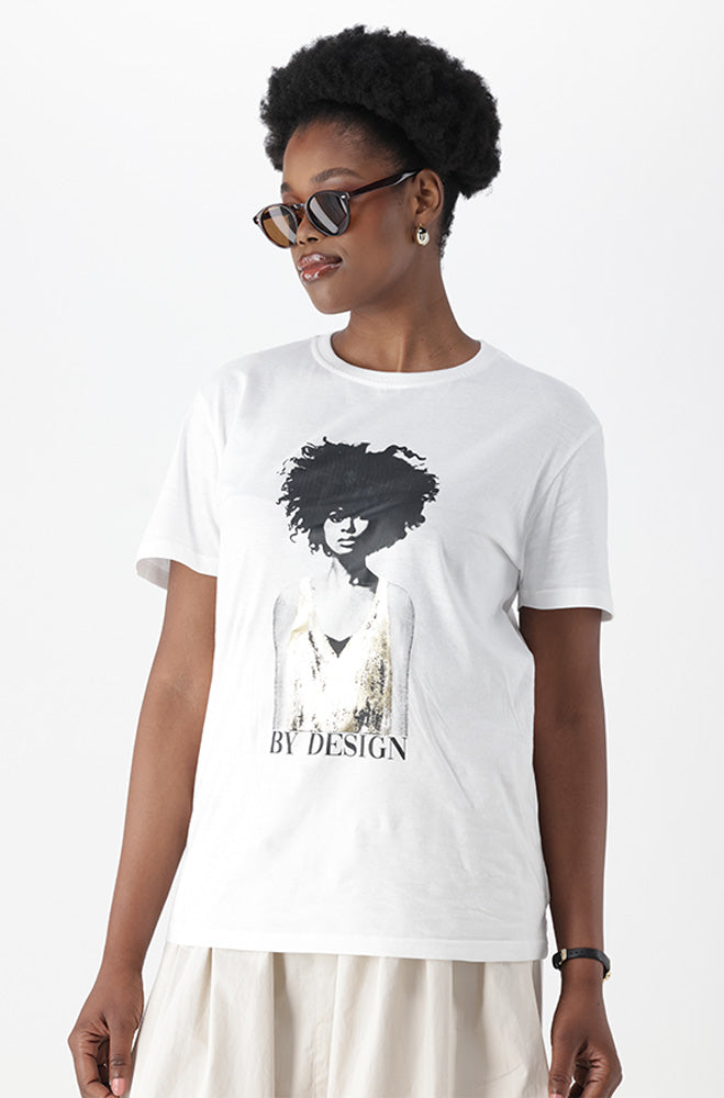 Ladies | Jade Graphic Boyfriend Tee T-shirts
