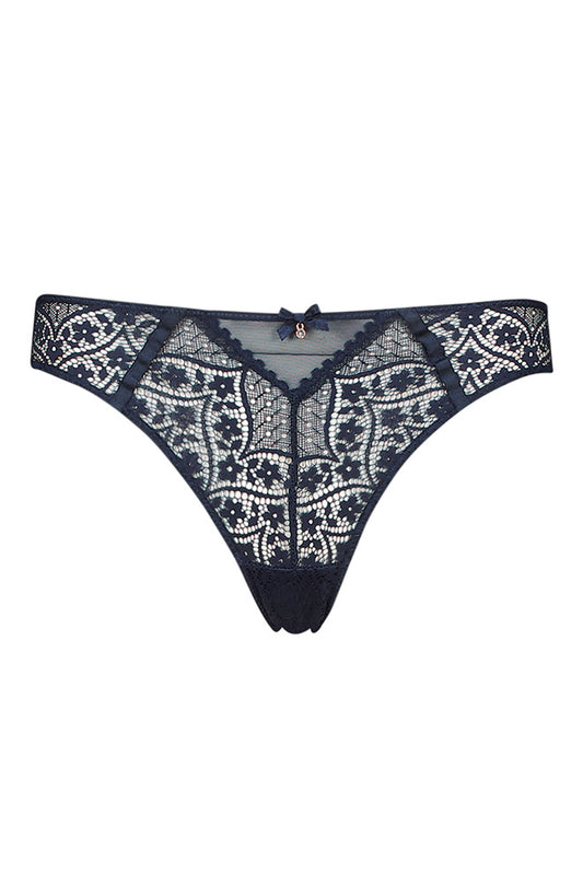 MARIAH ALL OVER LACE/MESH DETAIL BIKINI