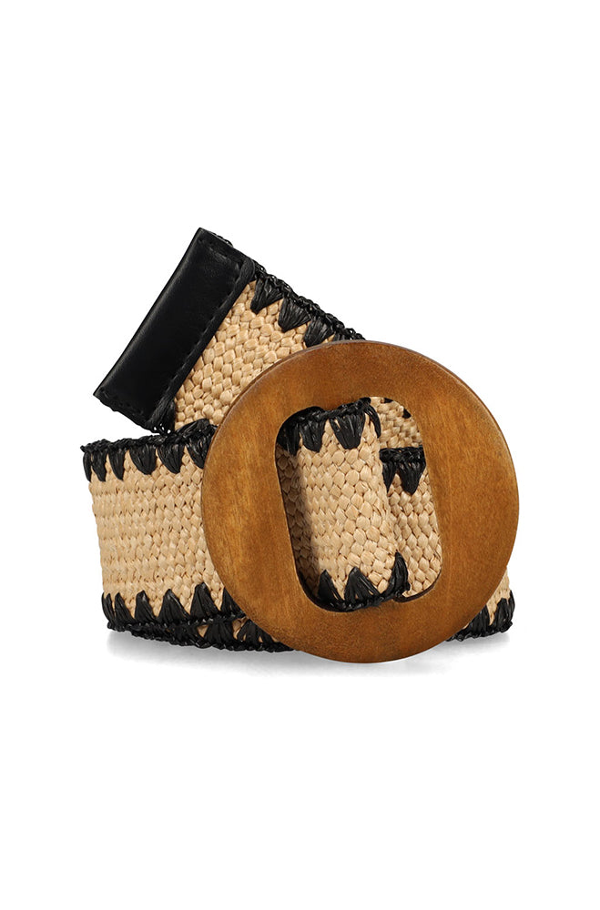 RAFIA ELASTICATED BELT
