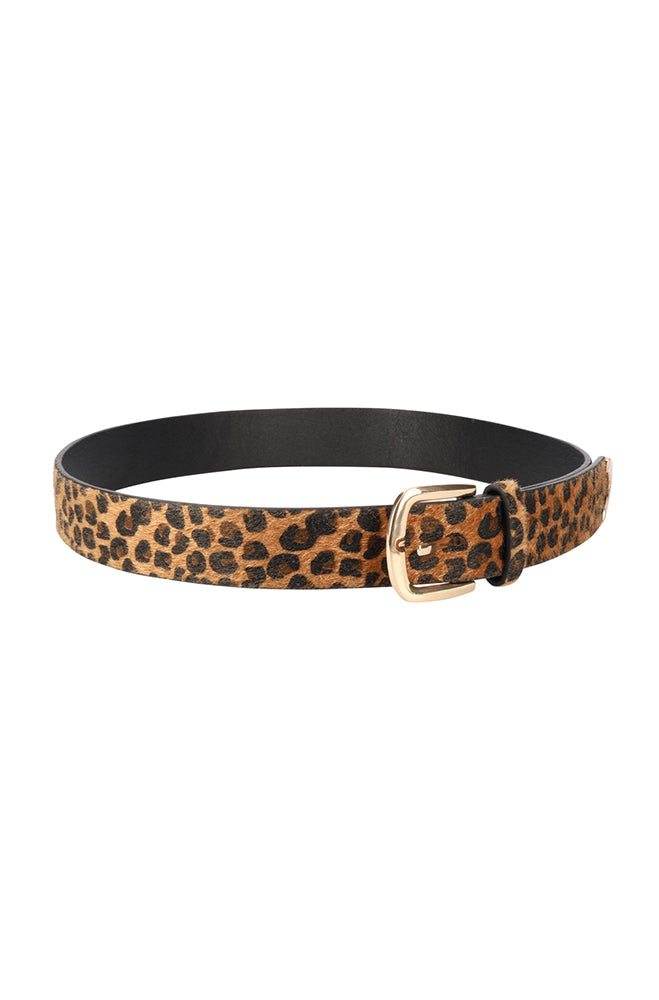 TINA LEOPARD PRINT BELT