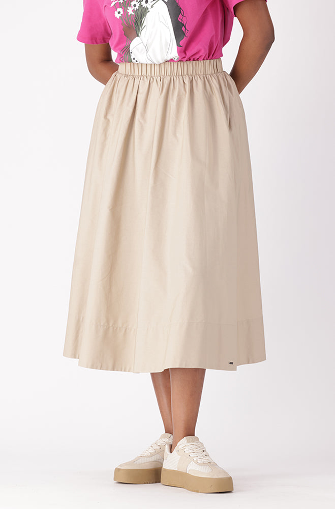 AMINA POPLIN SKIRT