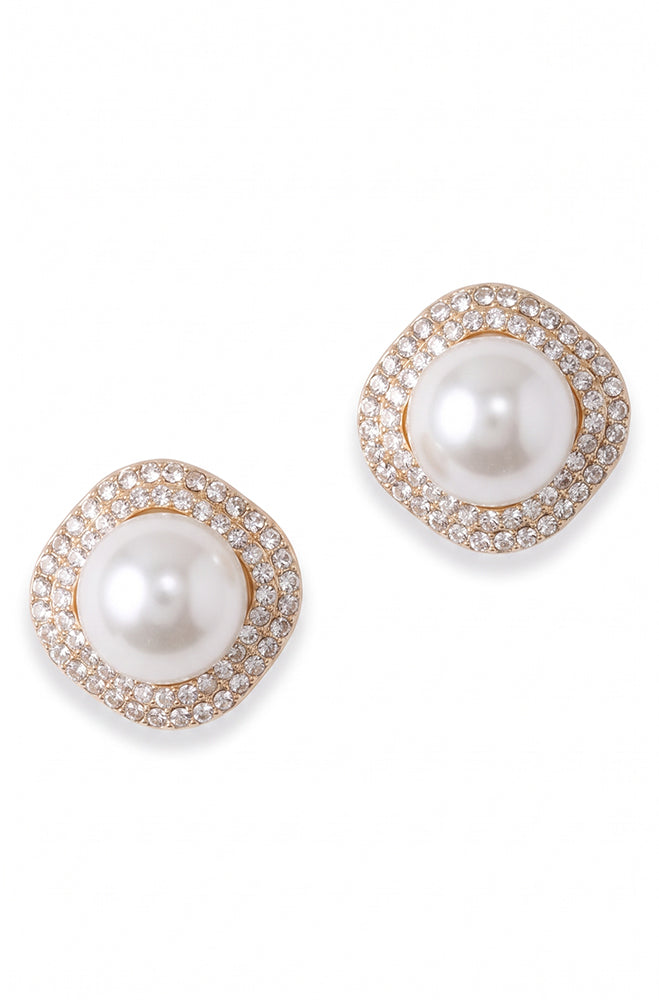 ZOE PEARL STUDDED EARRINGS