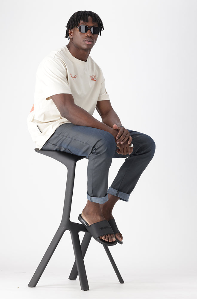 Modem Slim Fit Coated Denim