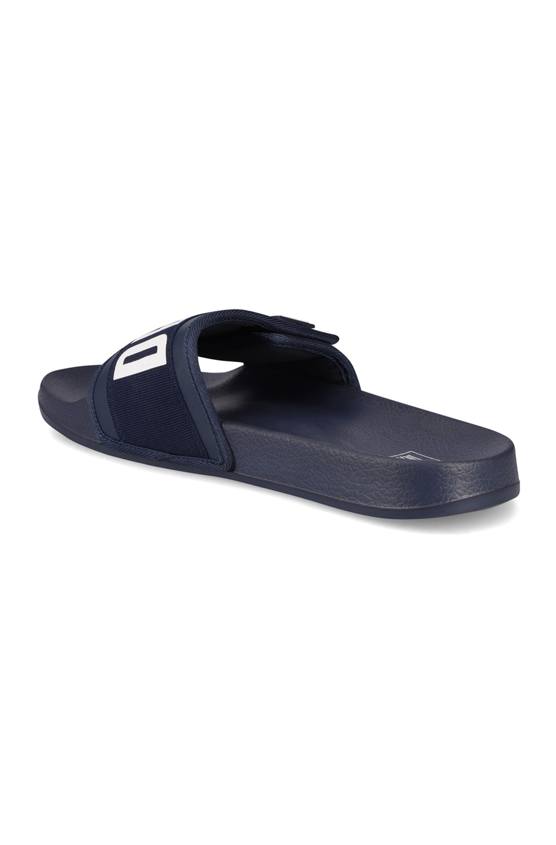 Footwear | Vincent Velcro Slide _ 163656 Navy Sandals