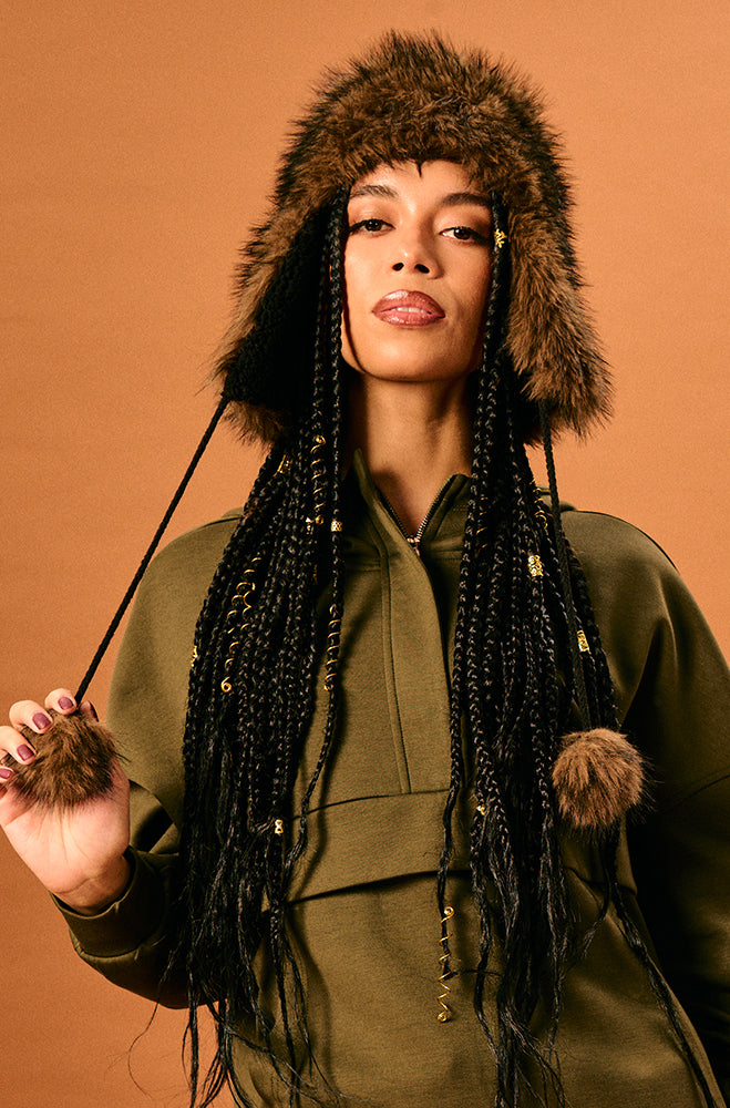 AMBER TRAPPER HAT