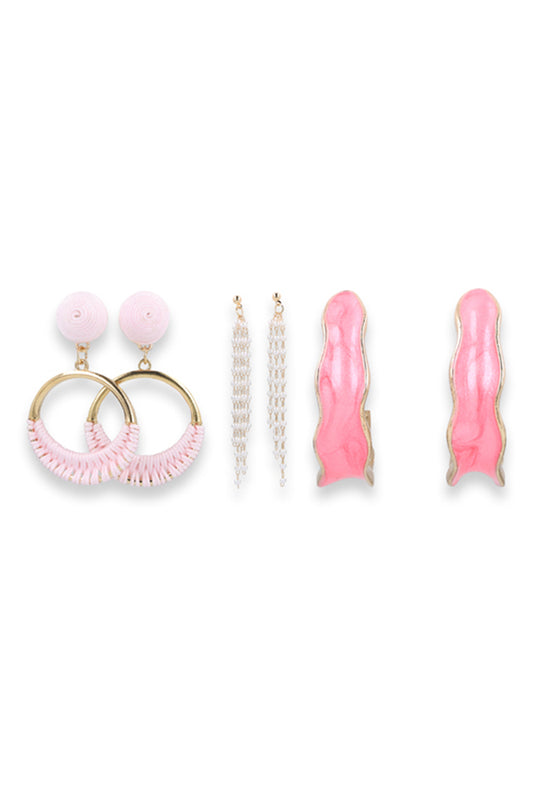 ADELE 3 PACK EARRINGS