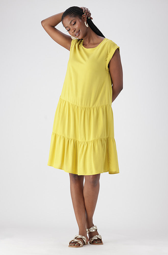 CARLA TIERED DRESS