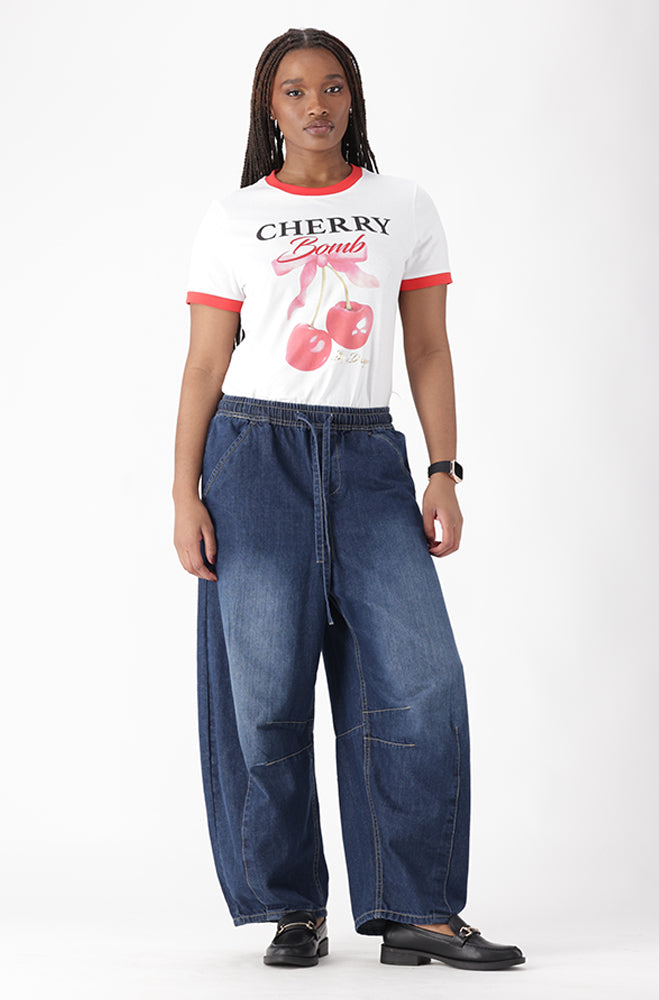 BEAU GRAPHIC RINGER TEE
