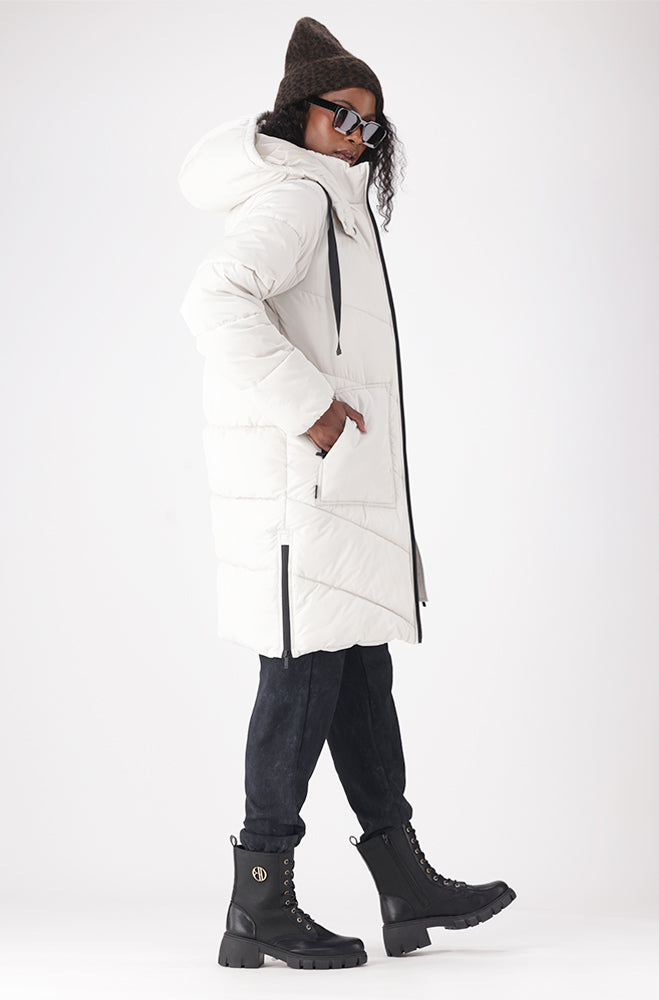 GIA CONTRAST PUFFER JACKET