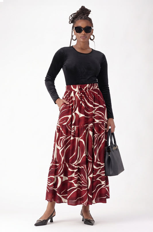 MIA TIERED SKIRT