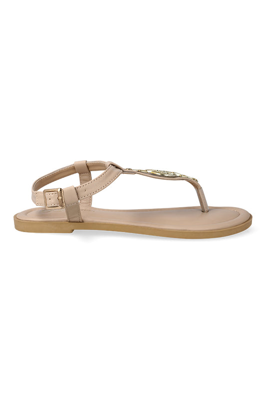 Avani Slingback toe thong sandal with trim
