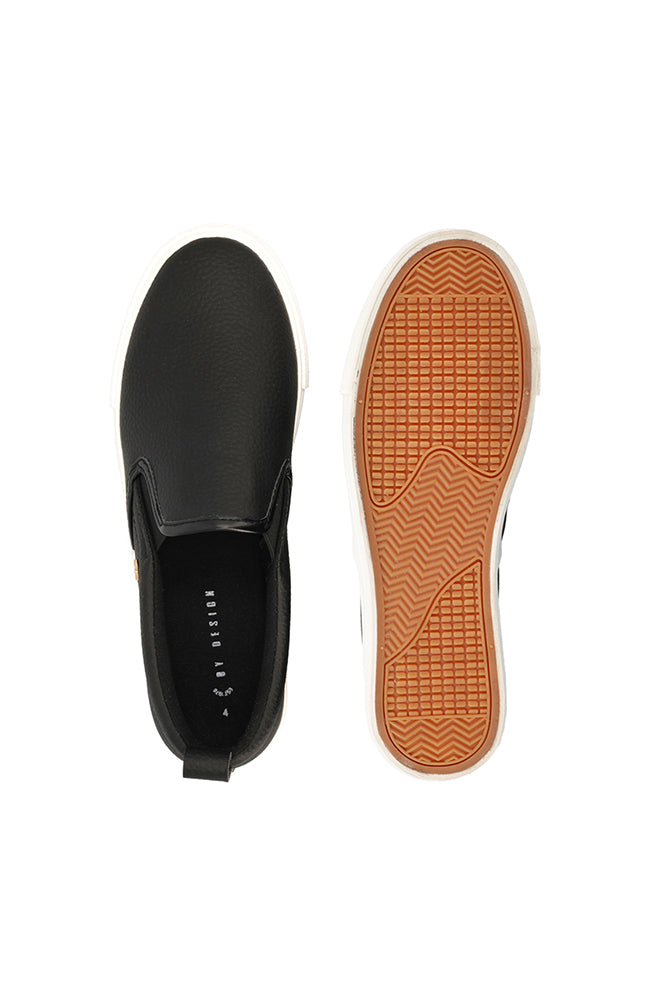 Footwear | Jemima Gusset Slip on _ 153088 Black Sneakers