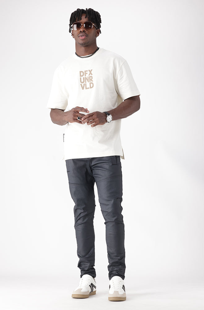 Dalston Coated Tapered Denim