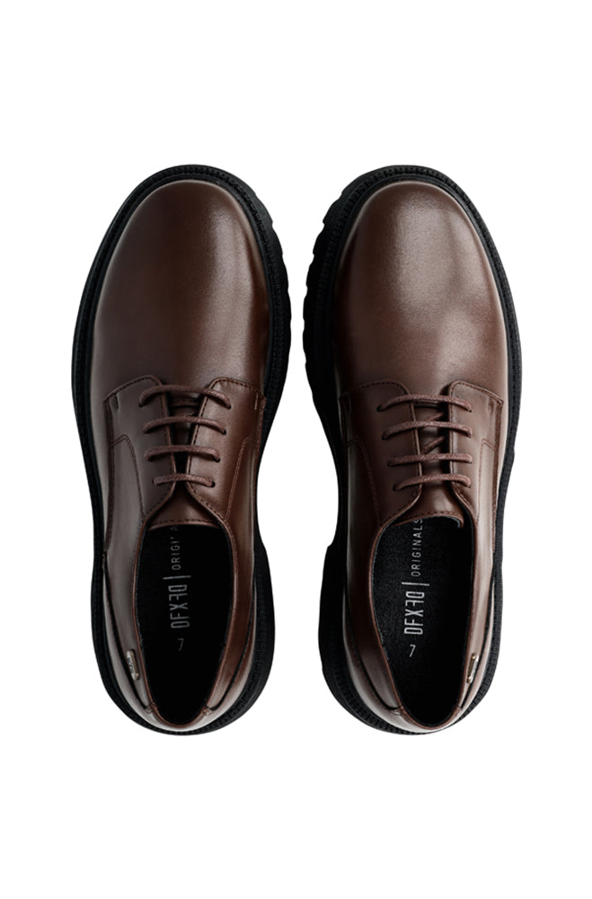 Lejaun Lace up cleated formal shoe