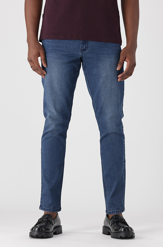 Mens | Landau Slim Fit Denim _ 158777 Blue Jeans