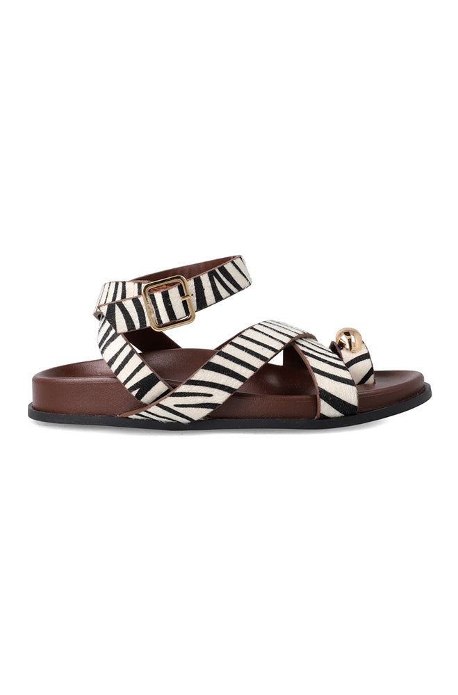Footwear | Manda Multi Stripe Sandal Sandals