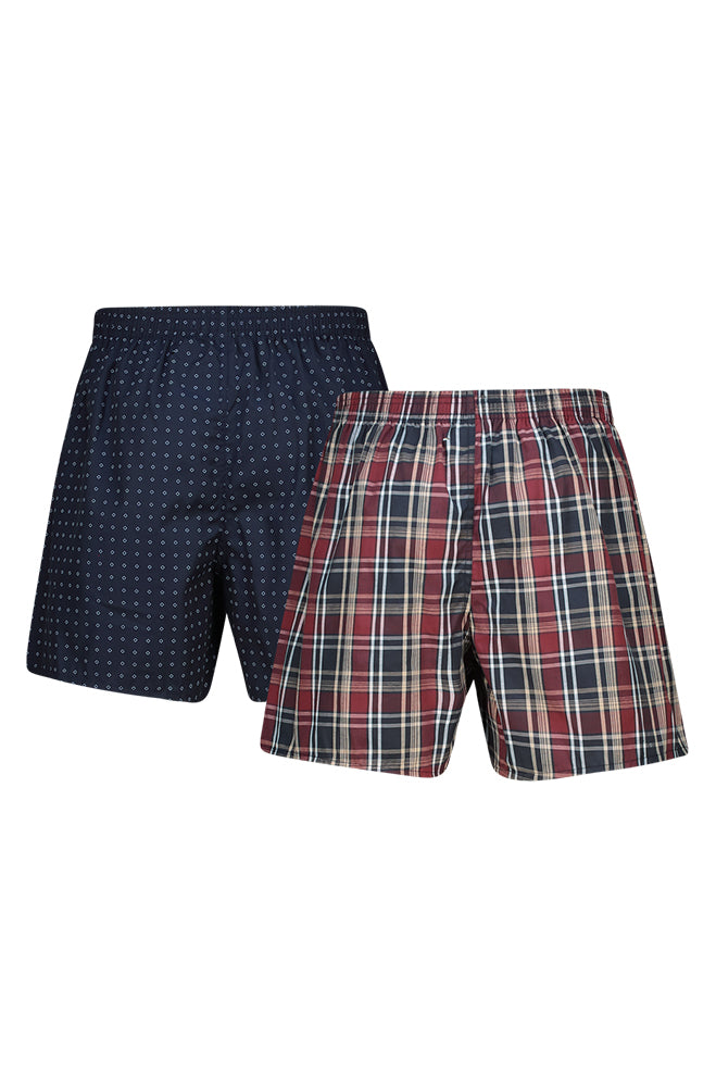 WALLACE WOVEN BOXER 2PK