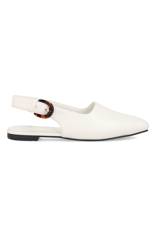 Ashley Slingback square toe pump