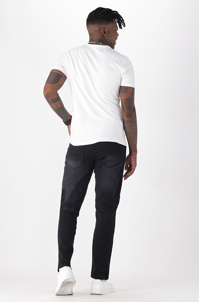 Cedar Slim Fit Denim _ 112237 _ Black Wash
