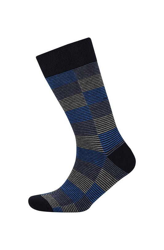 ANDY STRIPE SINGLE SOCK