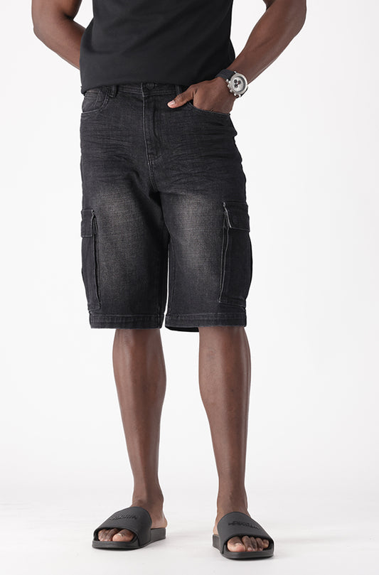 Utility Denim Short