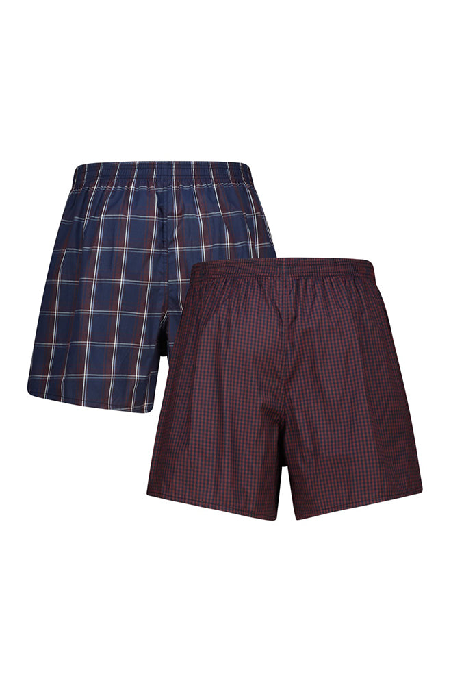 LUCAS WOVEN BOXERS 2PK