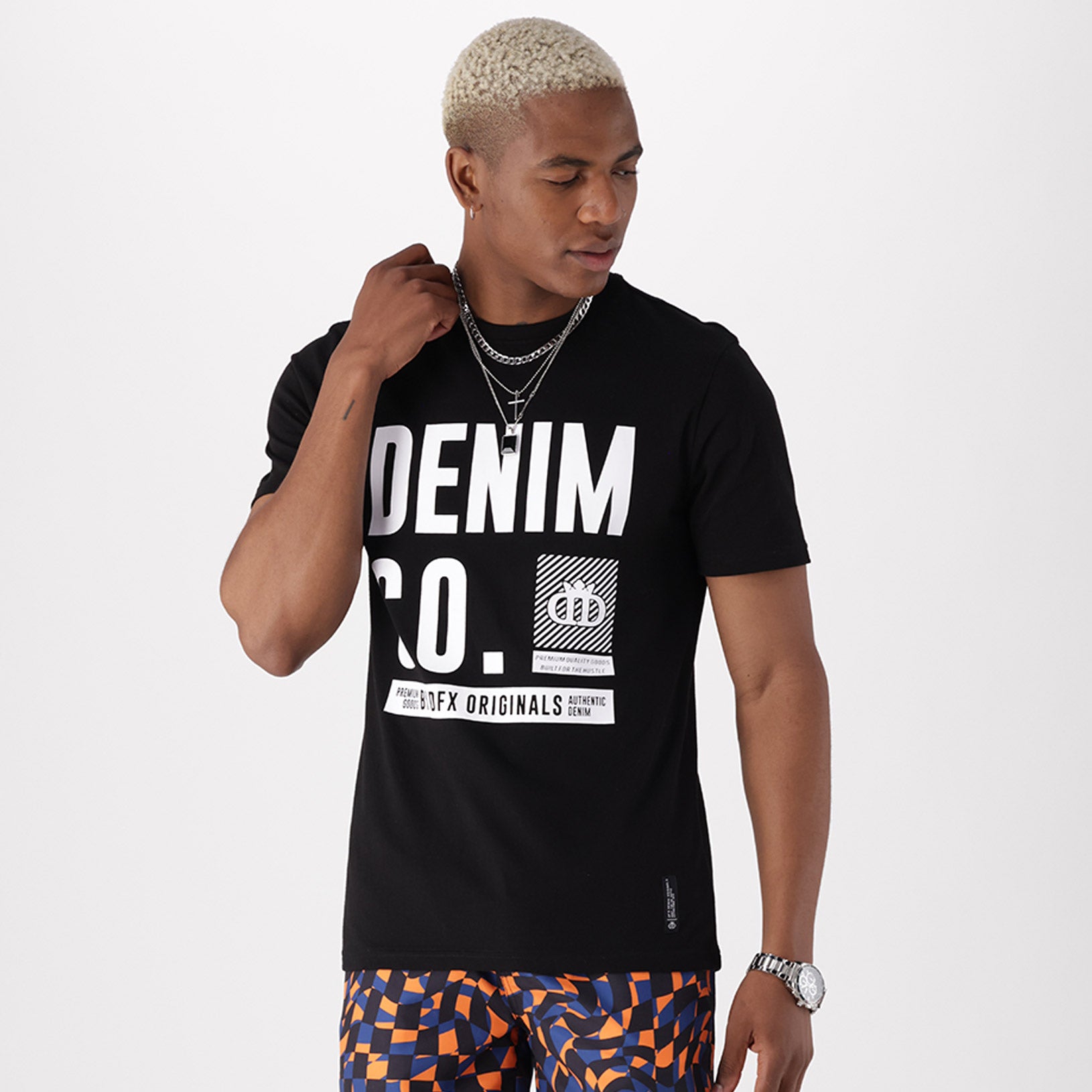 Dunns Clothing Lakewood Tee _ 140083 _ Black R119