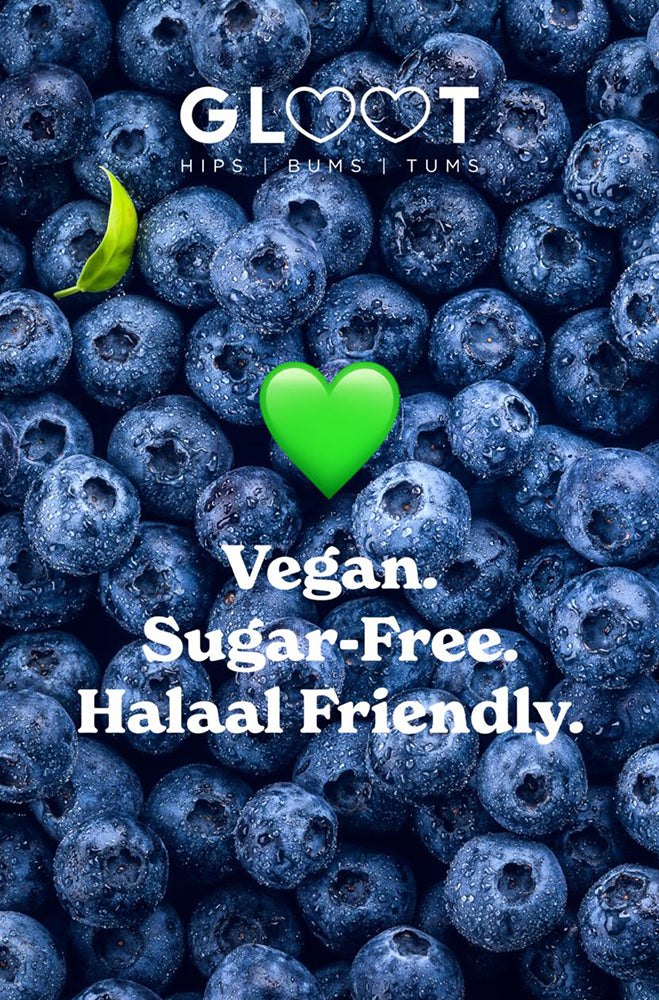 GLOOT VEGAN PROTEIN WATER BLUEBERRY