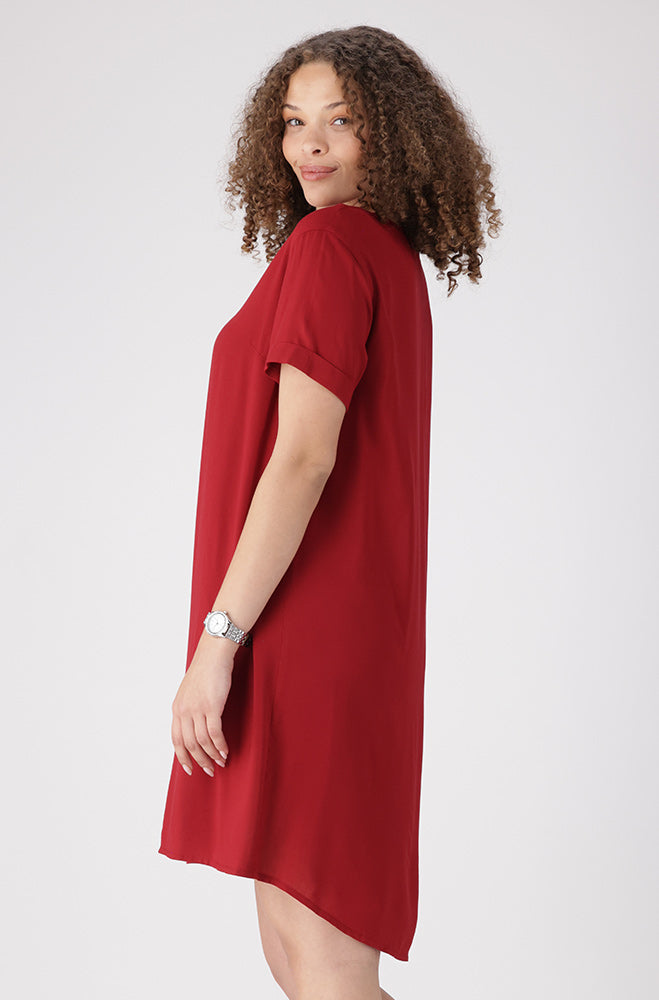 Cora Portofino Dress _ 147340 _ Red