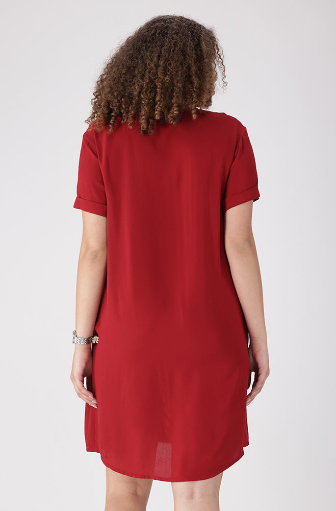 Cora Portofino Dress _ 147340 _ Red