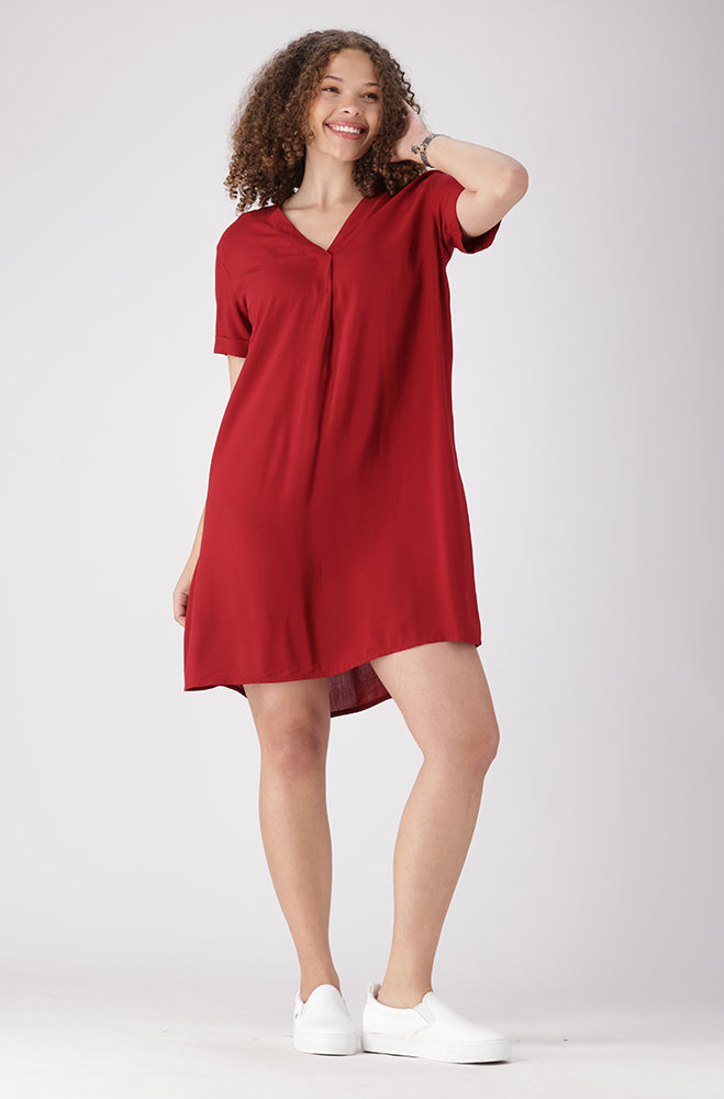 Cora Portofino Dress _ 147340 _ Red