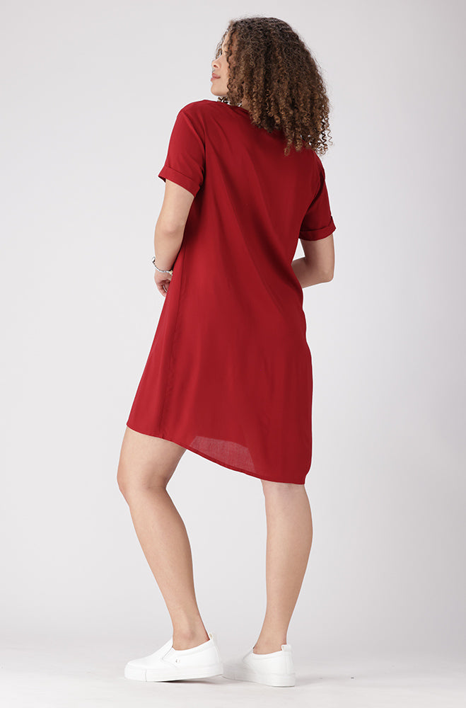 Cora Portofino Dress _ 147340 _ Red