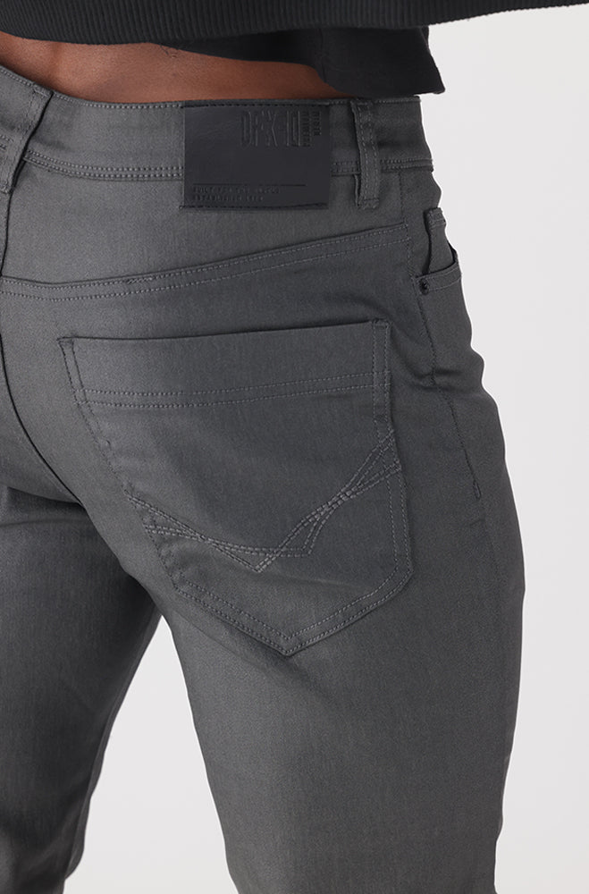 Dwiet Slim Fit Coated Denim