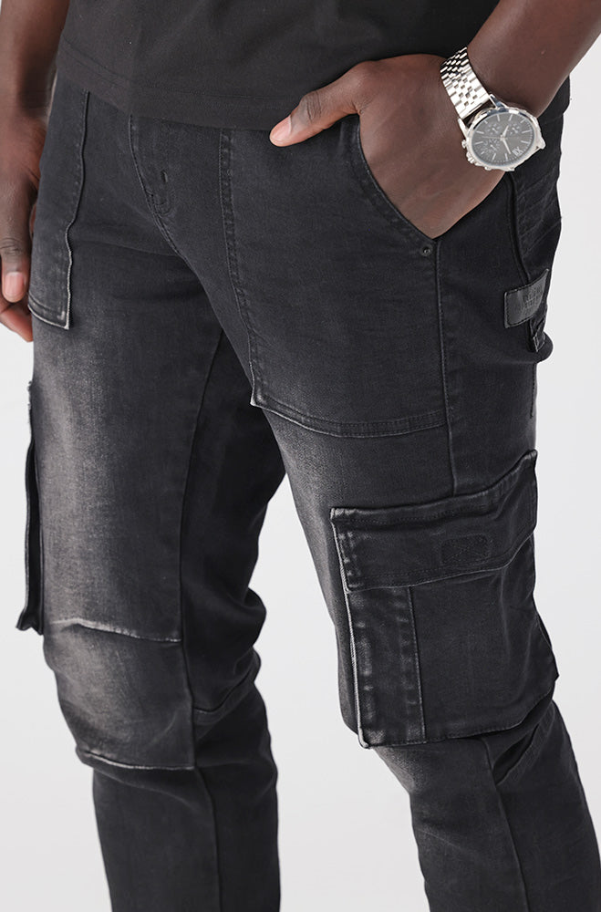 Revere Slim Denim _ 151152 _ Black Wash