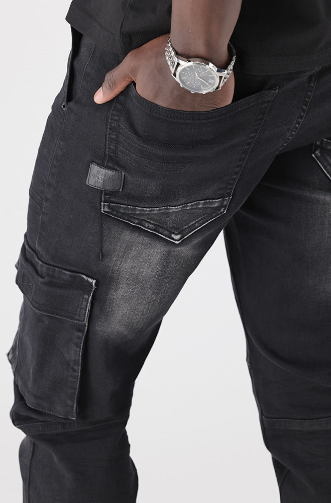 Revere Slim Denim _ 151152 _ Black Wash