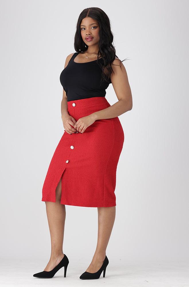 Briana Mock Button _ 151590 _ Red