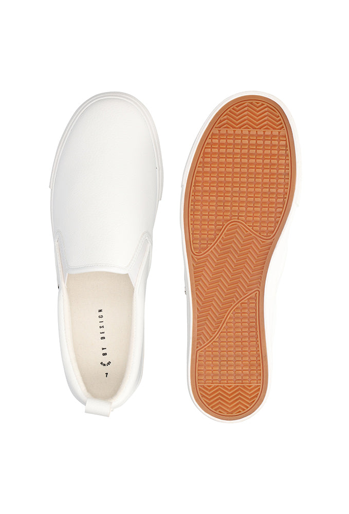 Jemima Pebble Slip On _ 153100 _ White