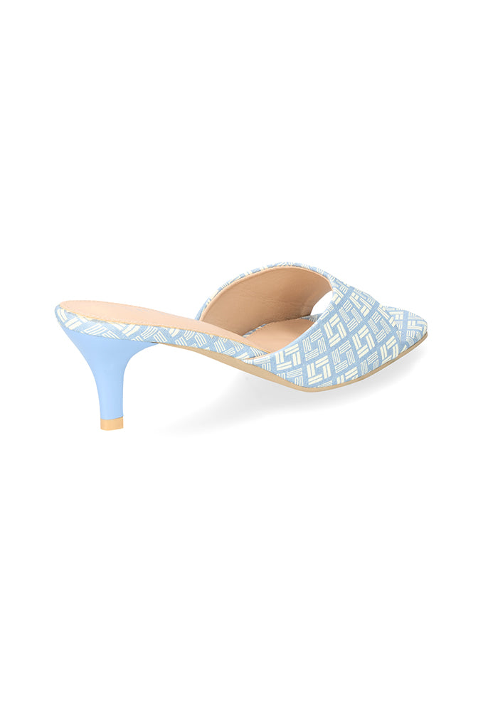 Melana Heel Mule _ 153307 _ Blue
