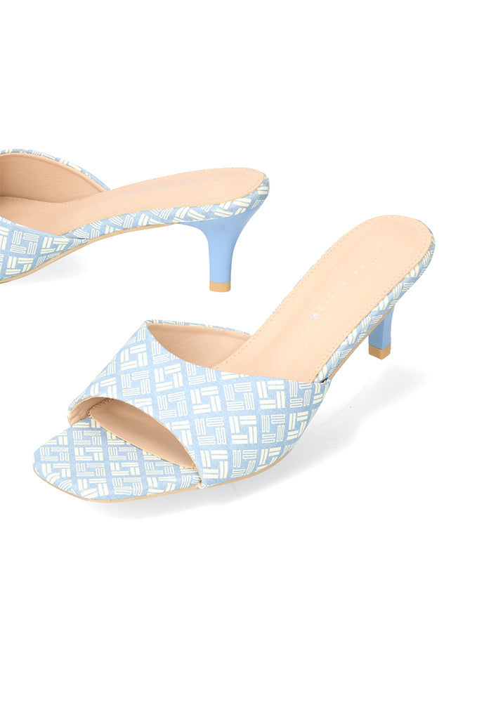 Melana Heel Mule _ 153307 _ Blue
