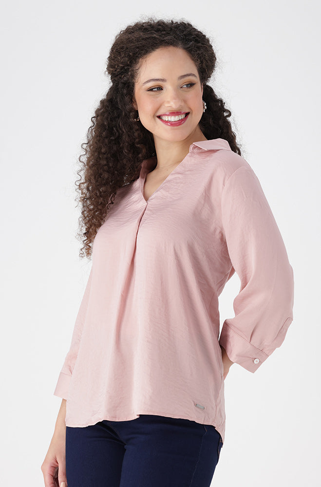 Alysaa Top _ 154099 _ Pink