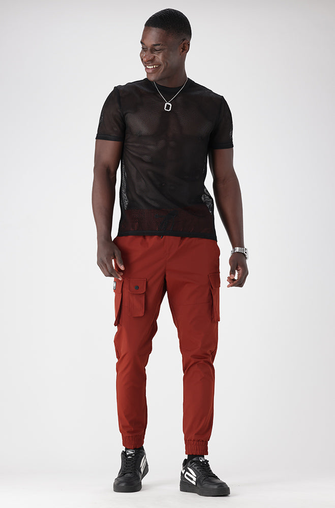 Dafred Utility Pant _ 154132 _ Brick