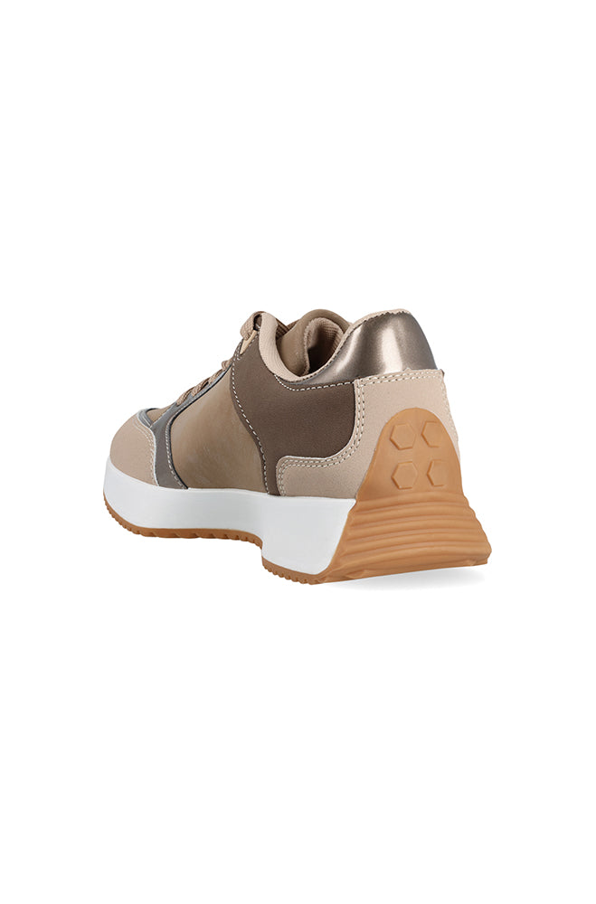 Pierre Cardin Side Glitter Sneaker _ 154308 _ Bronze