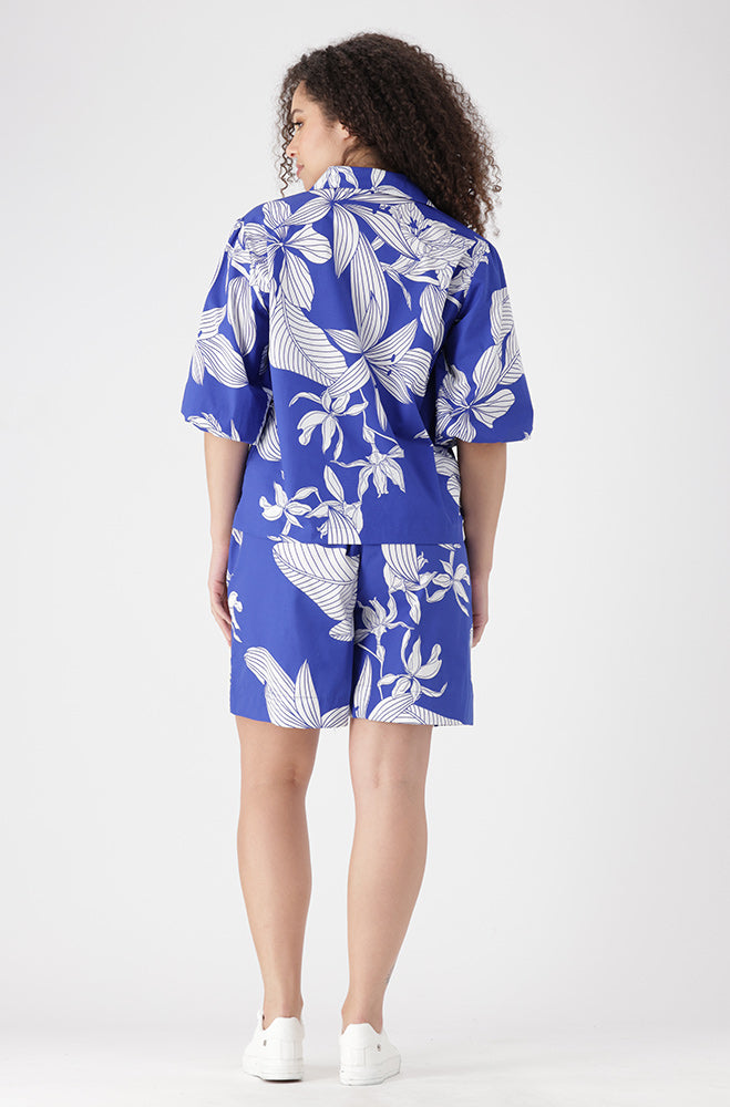 Gen Puff Sleeve Printed Top _ 155346 _ Multi