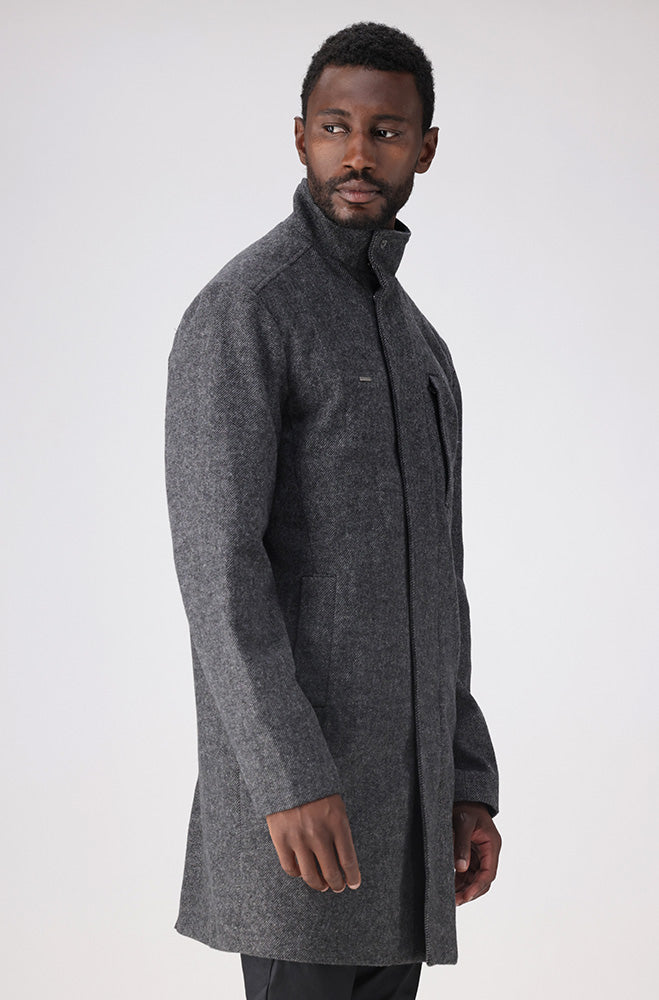 Terrace  Coat _ 155542 _ Grey Mel