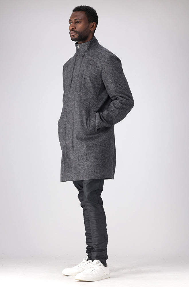 Terrace  Coat _ 155542 _ Grey Mel