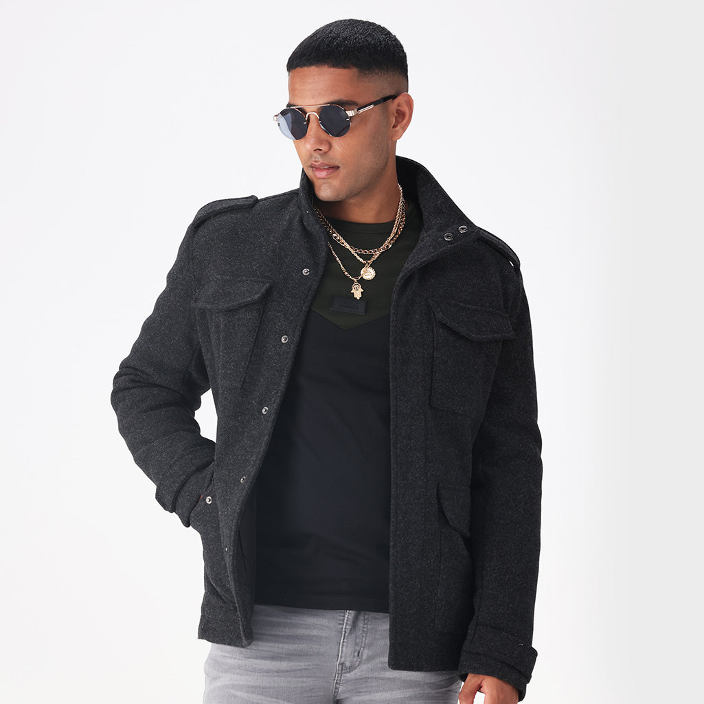 Blackhawk Jacket _ 155582 _ Grey Mel